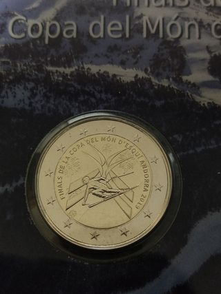 Pareja de monedas Andorra 2019