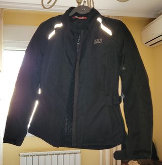 Chaqueta moto chica