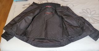 Chaqueta moto chica