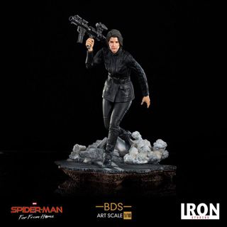 Spider-man Estatua BDS Deluxe 1/10 Maria Hill