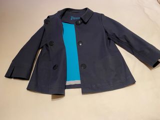Chaqueta Herno tipo gabardina azul marino 