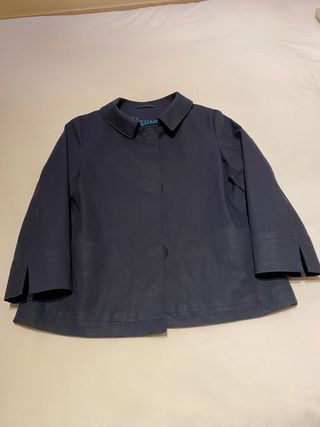 Chaqueta Herno tipo gabardina azul marino 