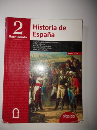 Historia de España Algaida 2°Bachillerato