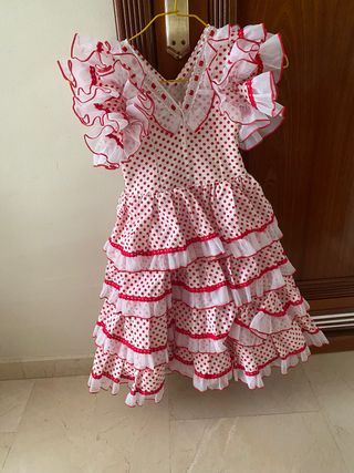 Vestido de gitana para niña