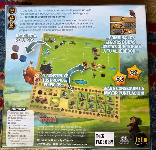 little town juego de mesa NUEVO