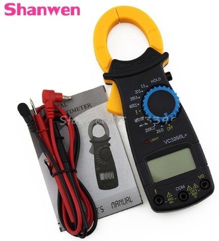 Pinza amperimétrica