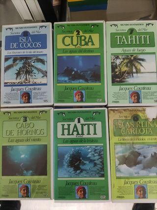 Jacques Cousteau/ Mundo Fantastico/VHS