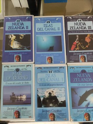 Jacques Cousteau/ Mundo Fantastico/VHS