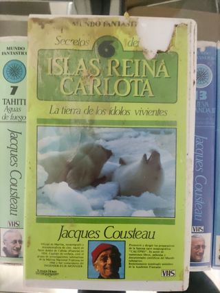 Jacques Cousteau/ Mundo Fantastico/VHS