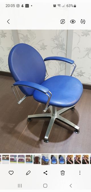 Sillas giratorias de peluqueria