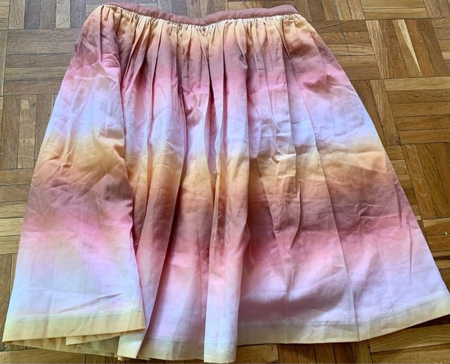 Falda tie dye niña ,pre adolescente. 