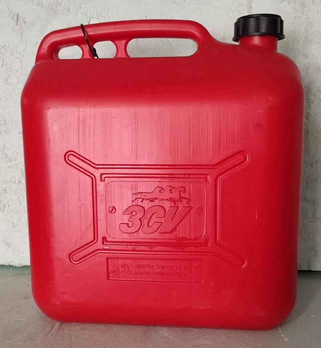 Bidón combustible plástico naranja 20 l