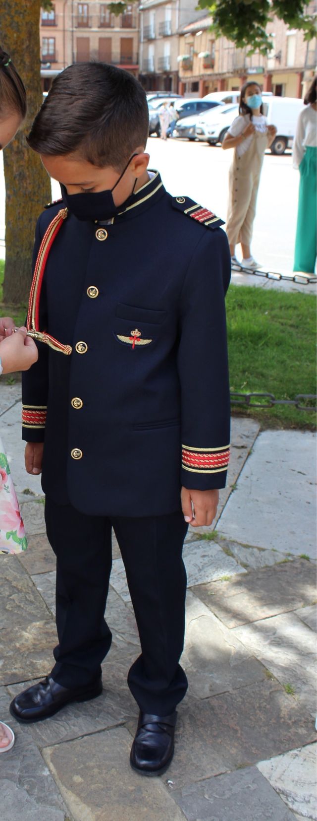 Traje de comunion de almirante
