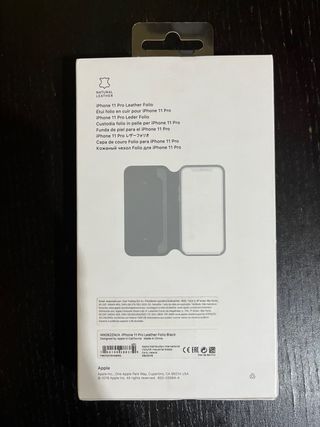 Funda Apple Original iPhone 11 Pro folio negra
