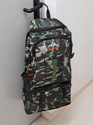 Mochila gran capacidad extensible