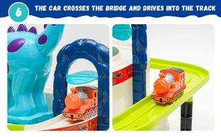 Pista de coches, como nueva en su caja original.