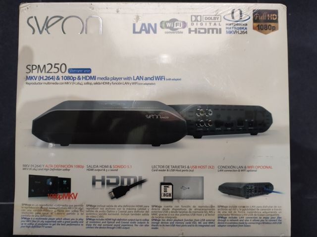 Media Player 1080 HD SVEON SPM250