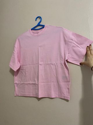Camiseta rosa