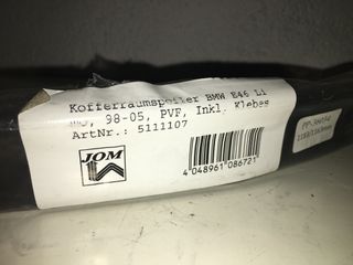 Spoiler de porta-malas Slim BMW