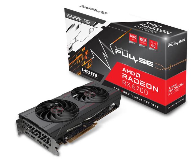 NUEVA - Sapphire Pulse AMD Radeon RX 6700 OC 10GB