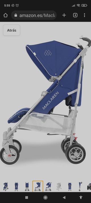 Silla de paseo MC Laren