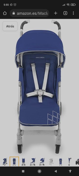 Silla de paseo MC Laren