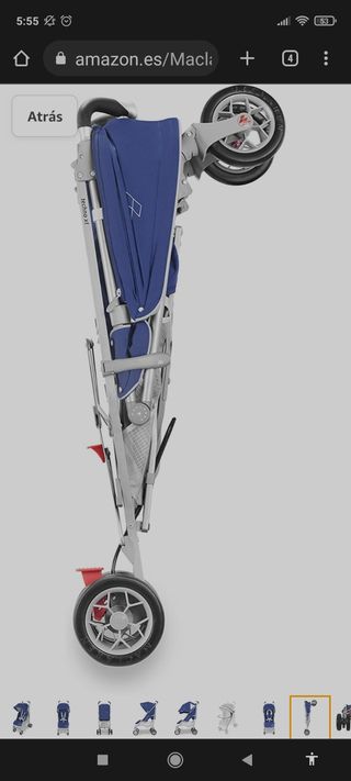 Silla de paseo MC Laren