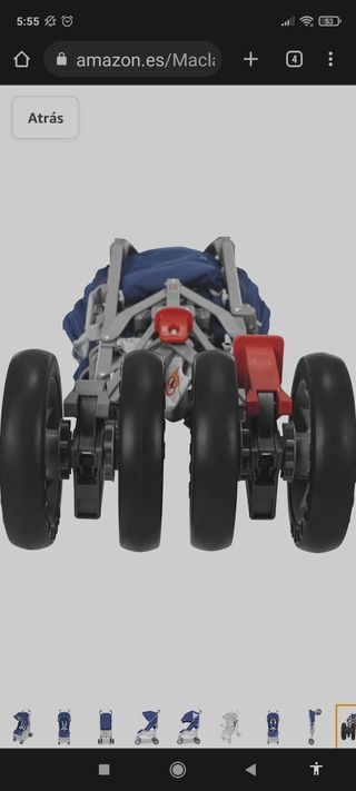 Silla de paseo MC Laren