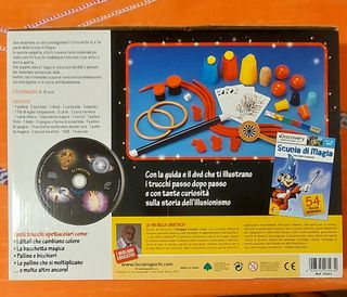 scuola di magia con DVD x bimbi 8-12 anni