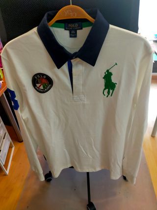 Ralph Lauren Polo Manga Larga Talla S