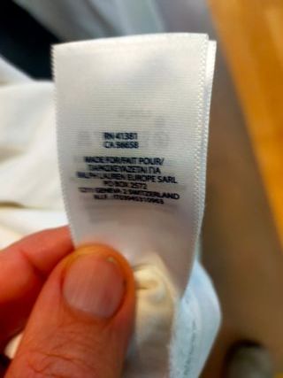 Ralph Lauren Polo Manga Larga Talla S