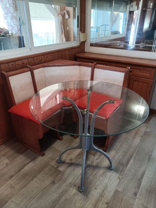 Conjunto banco más mesa