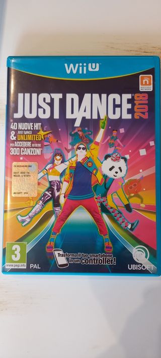juego Wii U "just dance 2018"