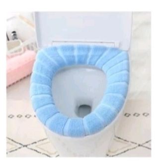 cojin de inodoro de forro polar NUEVO