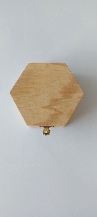 Caja de madera para pintar