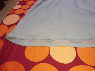 VESTIDO LARGO FIESTA GRIS