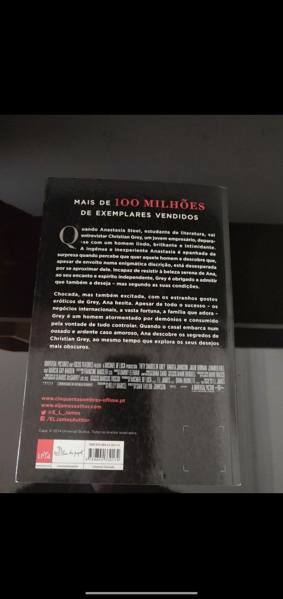 As cinquenta sombras de grey
