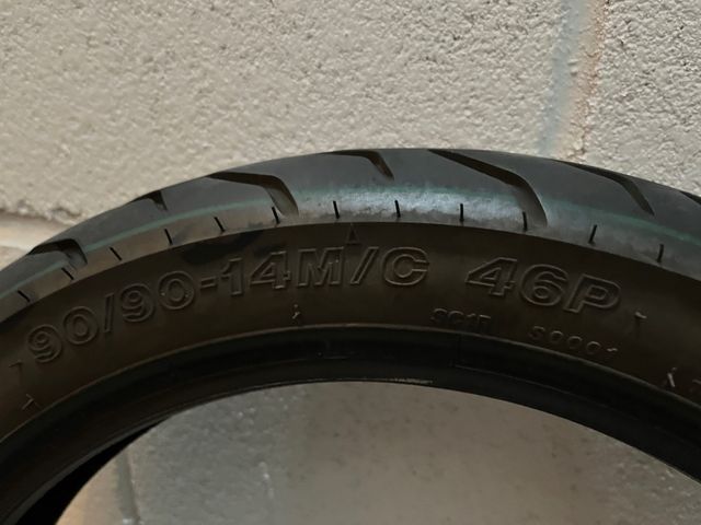 Rueda moto usada poco