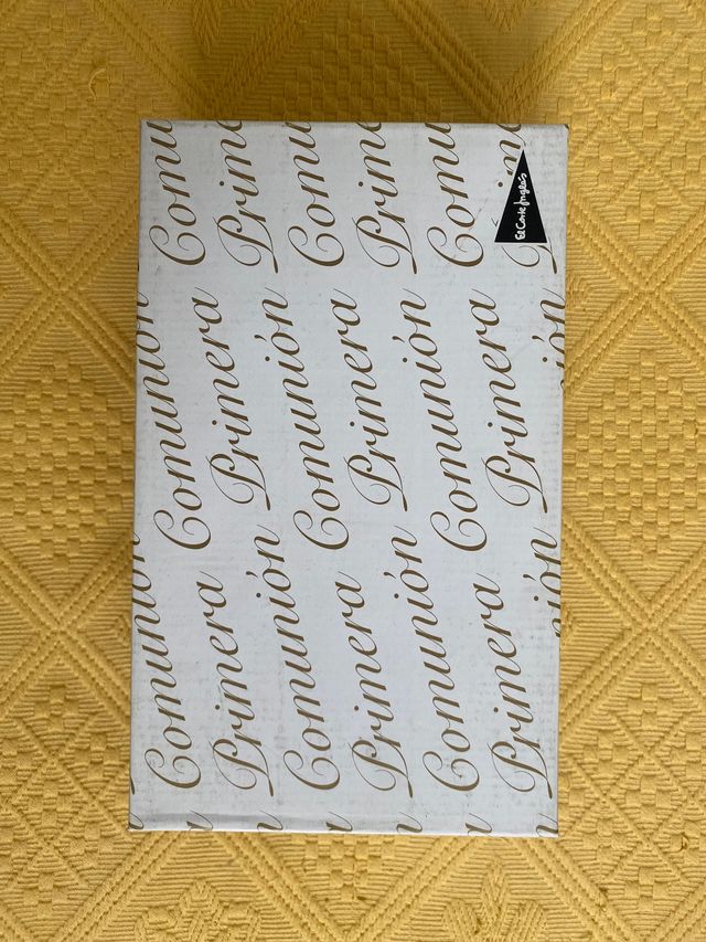 Merceditas blancas de comunión, talla 36