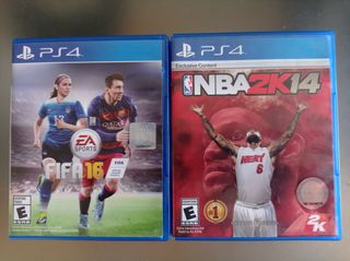 FIFA 16 Nba2K14 Los 2 por 8€