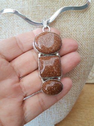 Colgante piedra sol