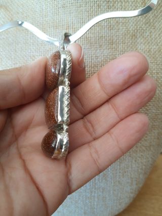 Colgante piedra sol