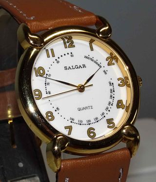 1293-Reloj SALGAR - hombre/unisex - vintage - NOS