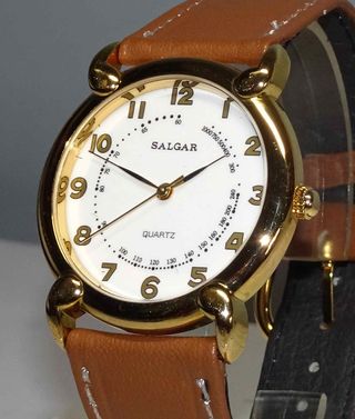 1293-Reloj SALGAR - hombre/unisex - vintage - NOS