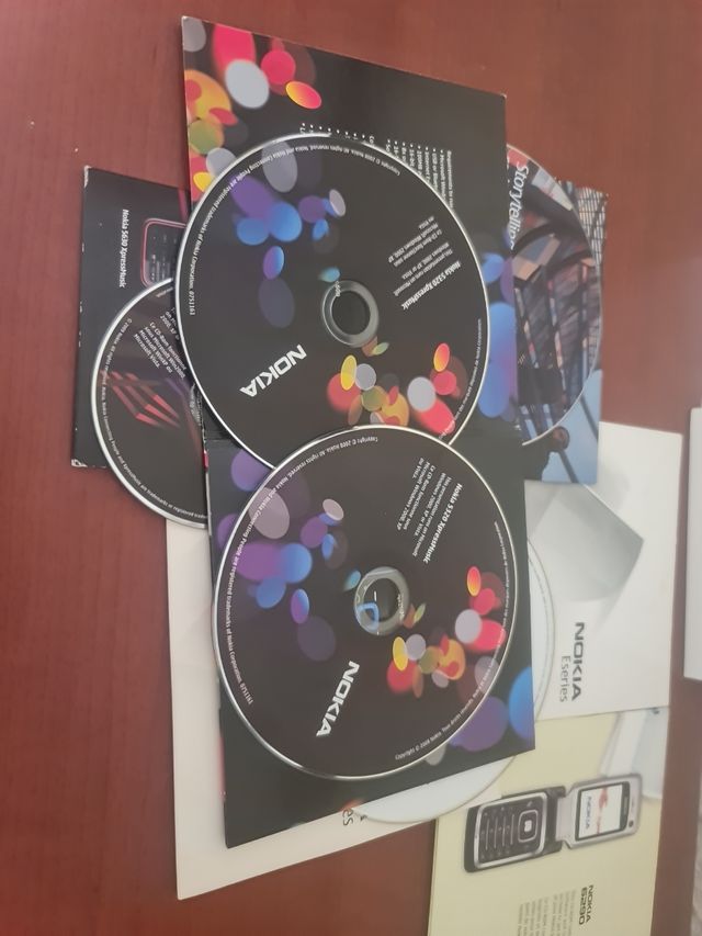 CDs instalação Nokia novos
