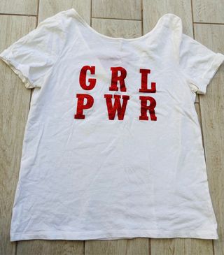 Camiseta chica naf naf talla l