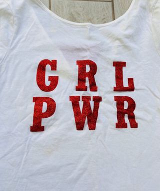 Camiseta chica naf naf talla l