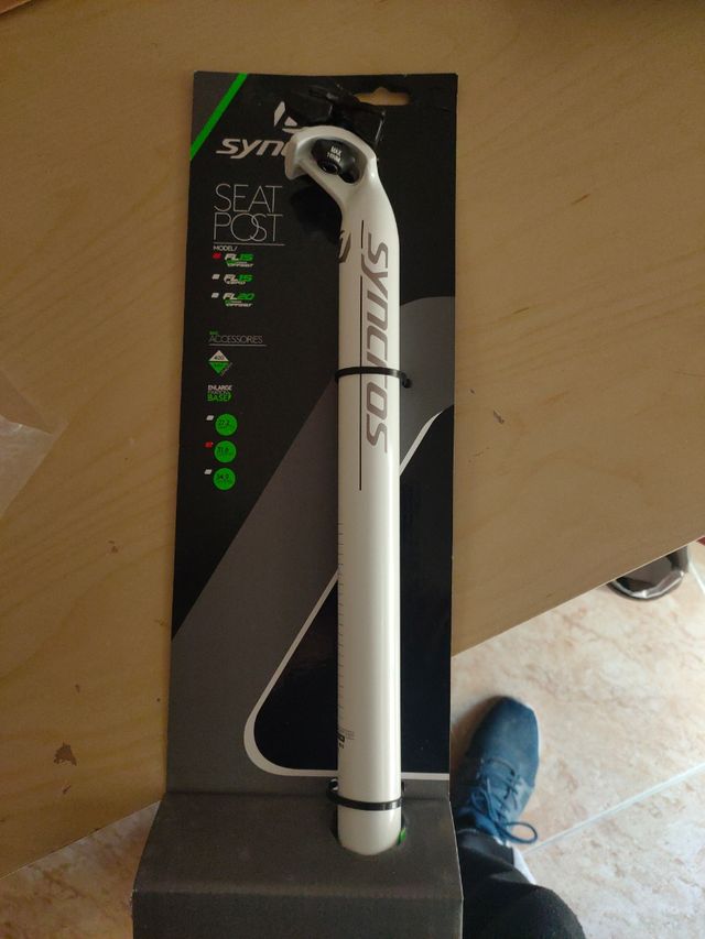 tija syncros 31.6 aluminio nueva