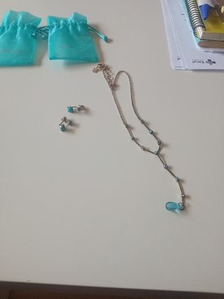 JUEGO DE COLGANTE Y PENDIENTES