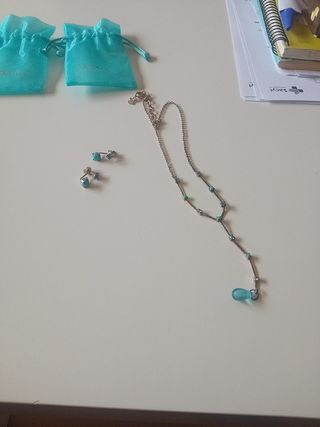 JUEGO DE COLGANTE Y PENDIENTES